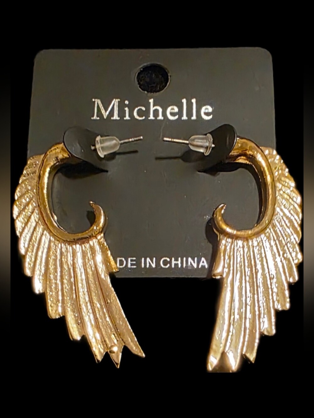 Wing Drop Earrings